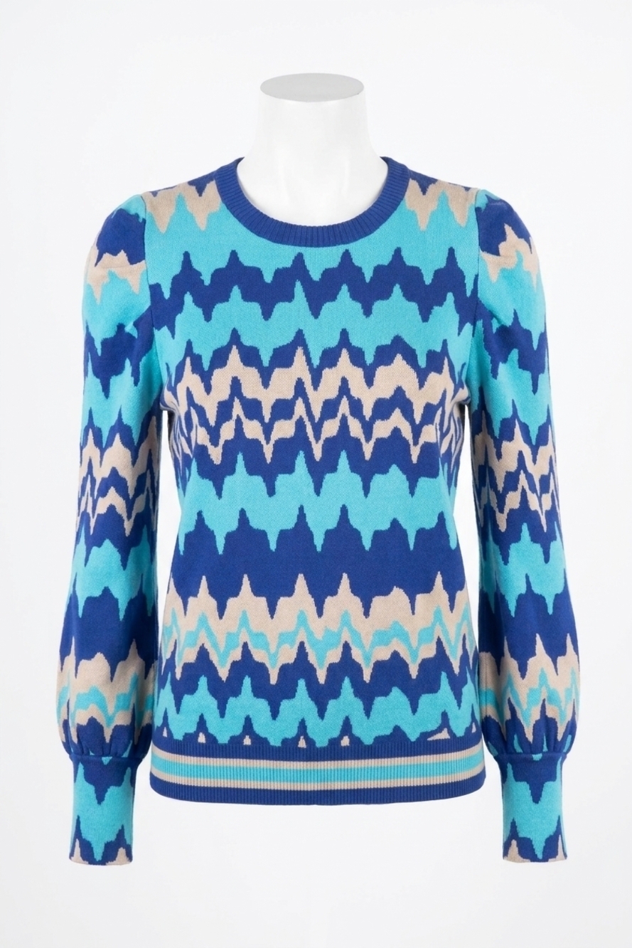 NEW EMILY MCCARTHY julia sweater in ripple